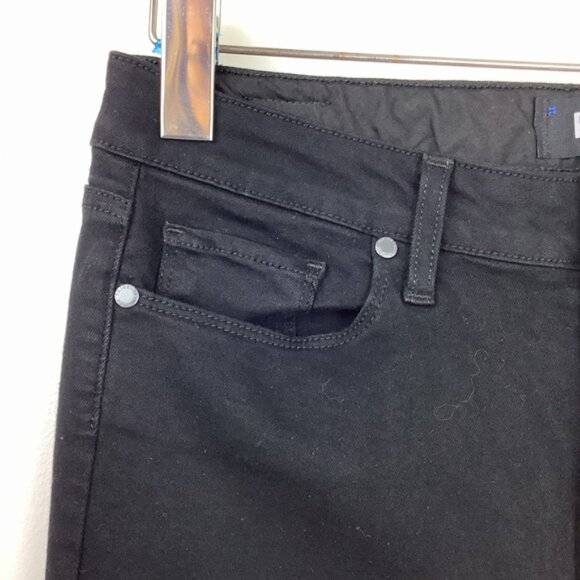 PAIGE HOXTON STRAIGHT BLACK JEANS 30 - Picture 5 of 12